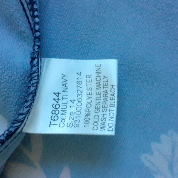 Caroline Morgan sz14 flowy blouse - Picture 5 of 6